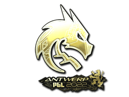 Team Spirit (Gold) CS2 Sticker