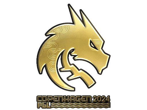Team Spirit (Gold) CS2 Sticker