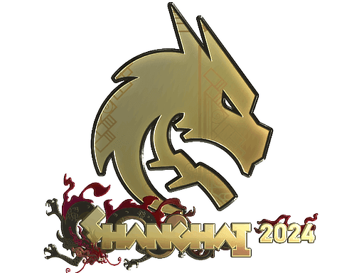 Team Spirit (Gold) CS2 Sticker