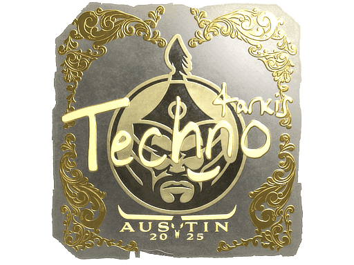 Techno4K (Gold) CS2 Sticker