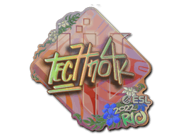 Techno4K (Holo) CS2 Sticker