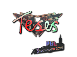 TeSeS (Holo) CS2 Sticker