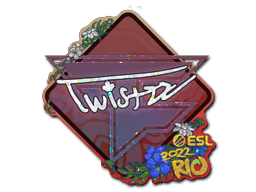 Twistzz (Glitter) CS2 Sticker