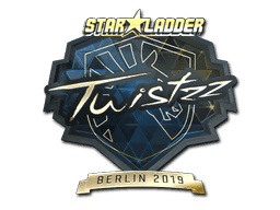 Twistzz (Gold) CS2 Sticker