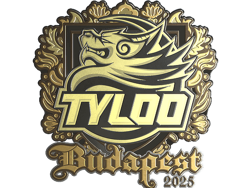 TYLOO (Gold) CS2 Sticker