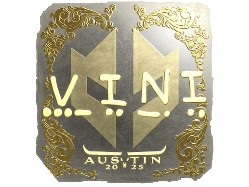 VINI (Gold) CS2 Sticker