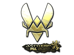 Vitality (Gold) CS2 Sticker