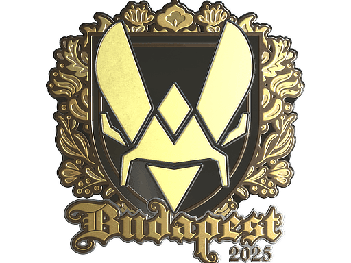Vitality (Gold) CS2 Sticker