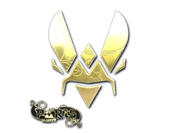 Vitality (Gold) CS2 Sticker