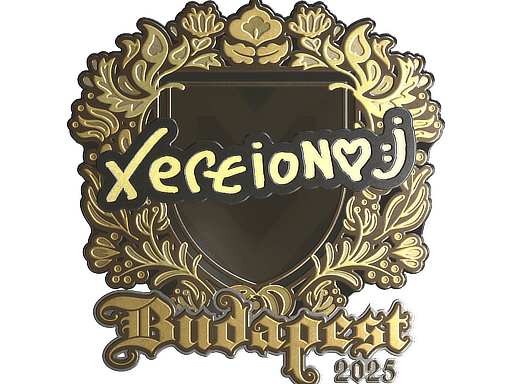 xertioN (Gold) CS2 Sticker