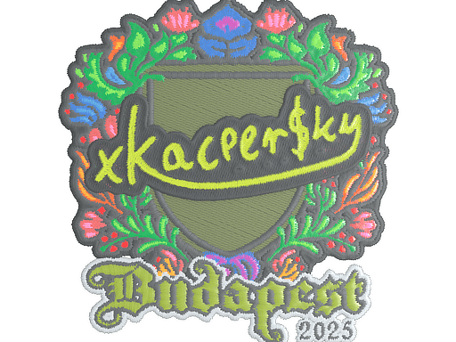 xKacpersky (Embroidered) CS2 Sticker