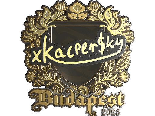 xKacpersky (Gold) CS2 Sticker
