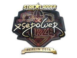 xsepower (Gold) CS2 Sticker