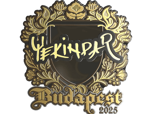 YEKINDAR (Gold) CS2 Sticker