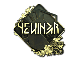 YEKINDAR (Gold) CS2 Sticker