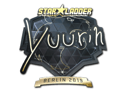 yuurih (Gold) CS2 Sticker