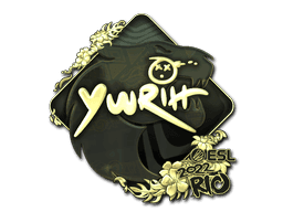 yuurih (Gold) CS2 Sticker