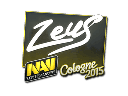 Zeus CS2 Sticker