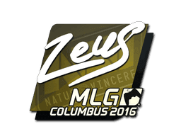 Zeus CS2 Sticker