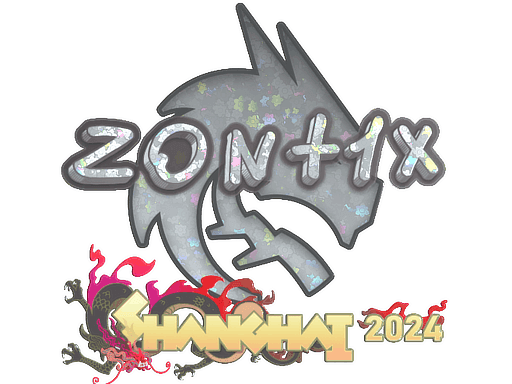 zont1x (Glitter) CS2 Sticker
