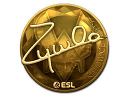 ZywOo (Gold) CS2 Sticker