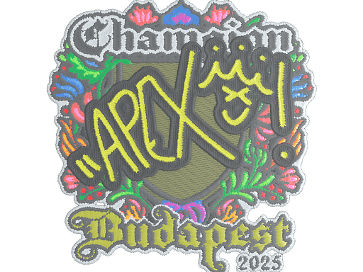 apEX (Embroidered, Champion) CS2 Sticker