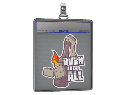 Burn Them All CS2 Sticker