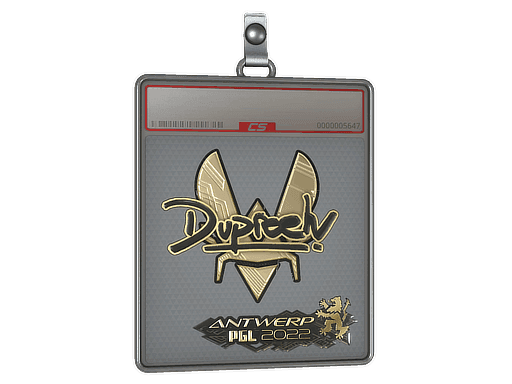 dupreeh (Gold) CS2 Sticker