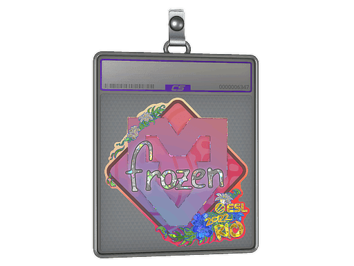 frozen (Glitter) CS2 Sticker