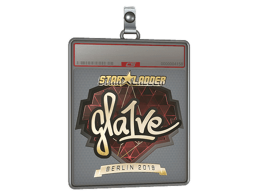 gla1ve (Gold) CS2 Sticker