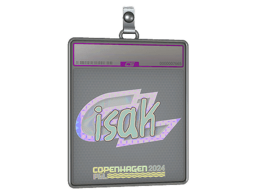 isak (Holo) CS2 Sticker