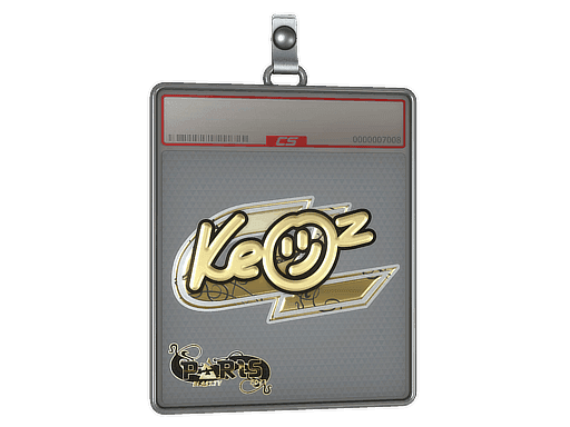 Keoz (Gold) CS2 Sticker