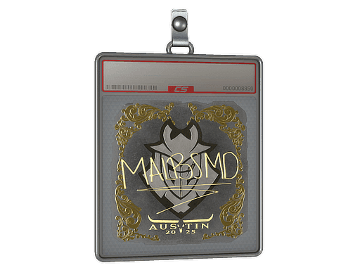 malbsMd (Gold) CS2 Sticker