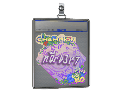 n0rb3r7 (Champion) CS2 Sticker