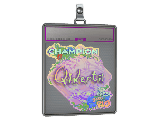 qikert (Holo, Champion) CS2 Sticker