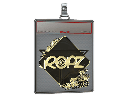 ropz (Gold) CS2 Sticker
