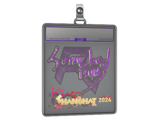 somebody (Glitter) CS2 Sticker