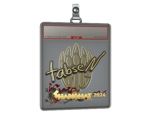 tabseN (Gold) CS2 Sticker