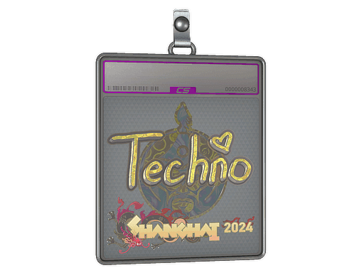 Techno4K (Holo) CS2 Sticker