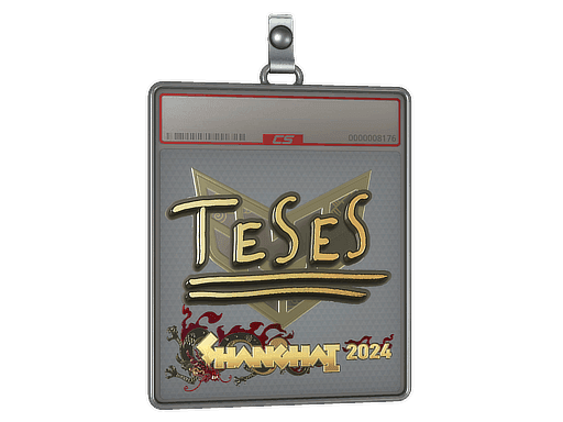 TeSeS (Gold) CS2 Sticker