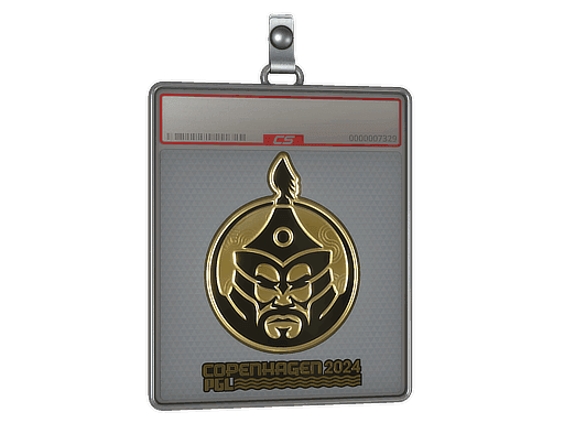 The MongolZ (Gold) CS2 Sticker