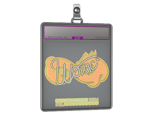 woxic (Holo) CS2 Sticker