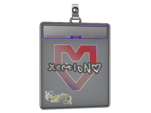 xertioN (Glitter) CS2 Sticker