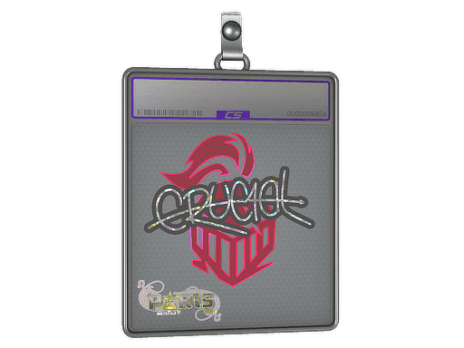 CRUC1AL (Glitter) CS2 Sticker
