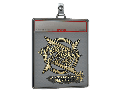 es3tag (Gold) CS2 Sticker