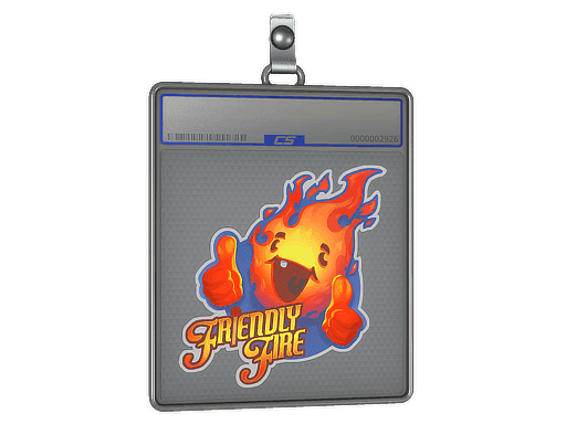 Friendly Fire CS2 Sticker