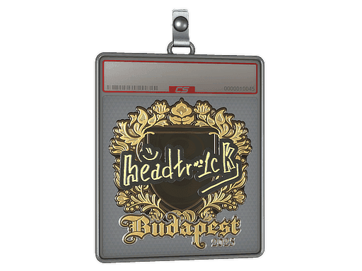 headtr1ck (Gold) CS2 Sticker