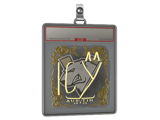 ICY (Gold) CS2 Sticker