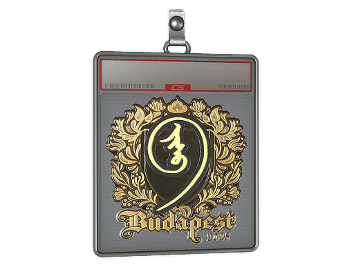 nin9 (Gold) CS2 Sticker