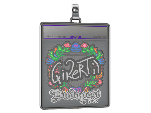 qikert (Embroidered) CS2 Sticker
